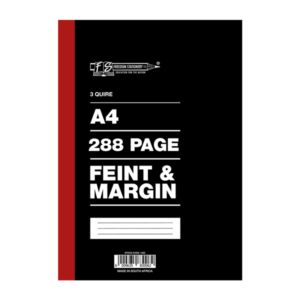 Pandastores_3 QUIRE BOOK FEINT & MARGIN _A4_3 Quire 288 pages feint & margin _panda stores stationery-006Stationery