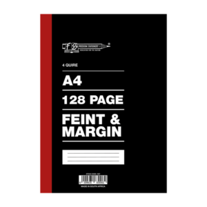 Pandastores_4 QUIRE BOOK FEINT & MARGIN_A4_4 Quire 128 page feint & margin _panda stores stationery-007Stationery